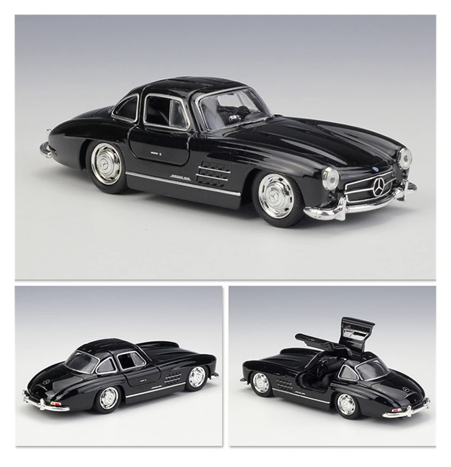 Amazon | ミニカー スケールモデルカー 1:36クラシックメルセデス